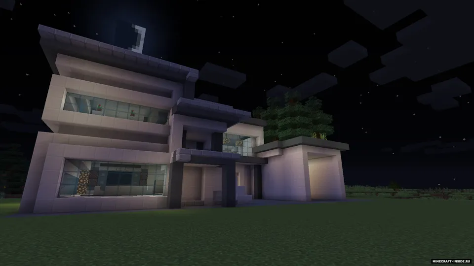 Ikki qavatli uy — Minecraft xarita, rasm 3