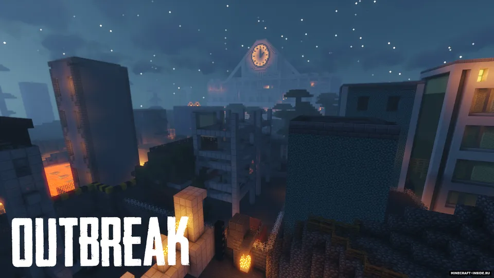 Outbreak — Minecraft xarita, rasm 2