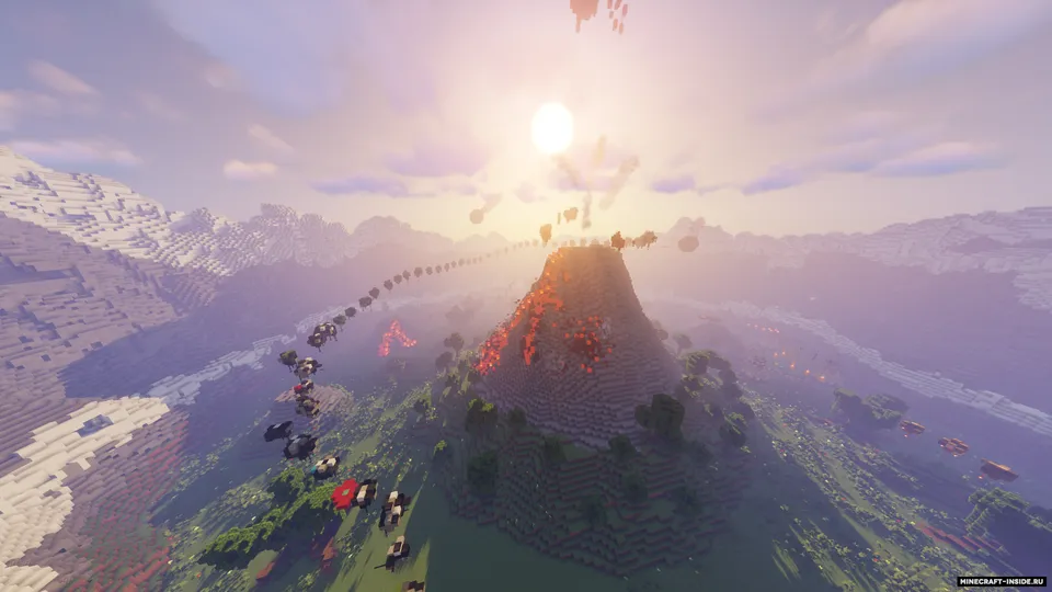 The Vulcano Parkour — Minecraft xarita, rasm 4