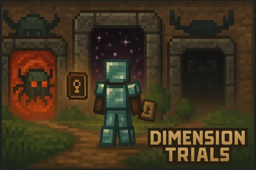 Dimension Trials — Minecraft mod, rasm 1