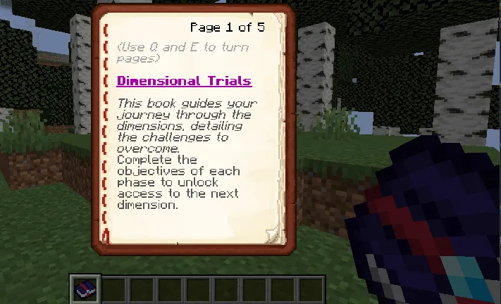Dimension Trials — Minecraft mod, rasm 2