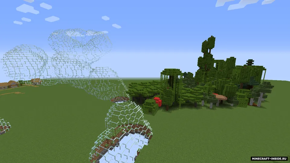 Tiny world's - Hide-n-seek + Kit PvP — Minecraft xarita, rasm 5