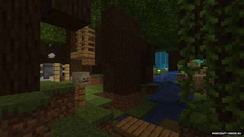 Tiny world's - Hide-n-seek + Kit PvP — Minecraft xarita, rasm 8