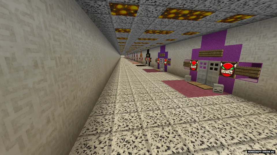 Geometry Dash in Minecraft v1.2 — Minecraft xarita, rasm 3
