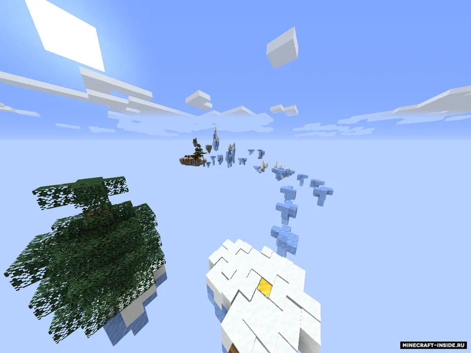Parkour Island — Minecraft xarita, rasm 3