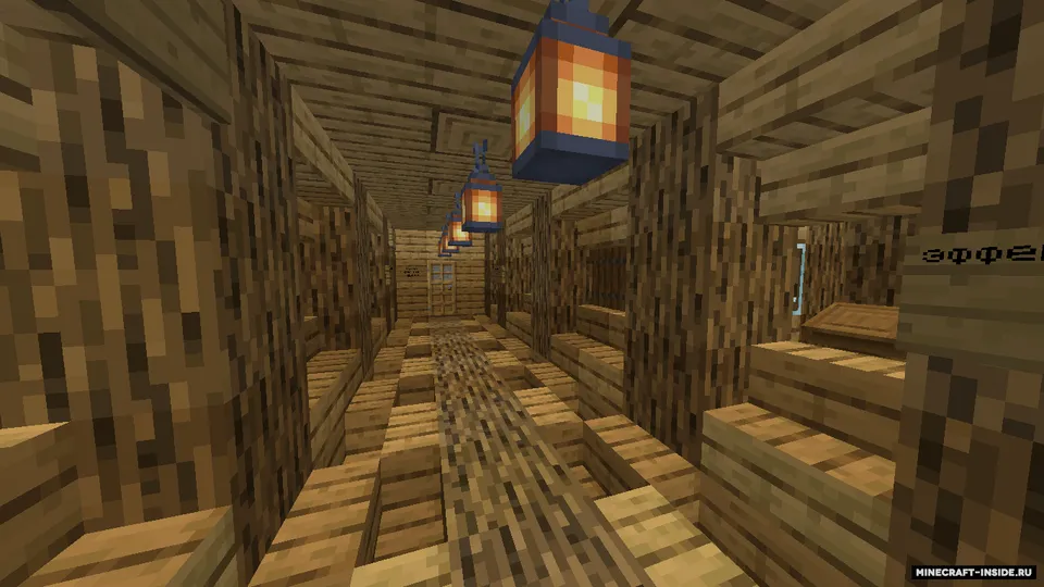 Kichik "Ozyorovo" shaharchasi — Minecraft xarita, rasm 2