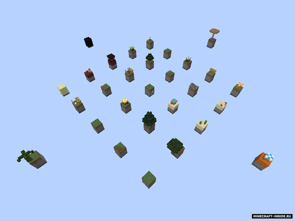 Sky Build — Minecraft xarita, rasm 2