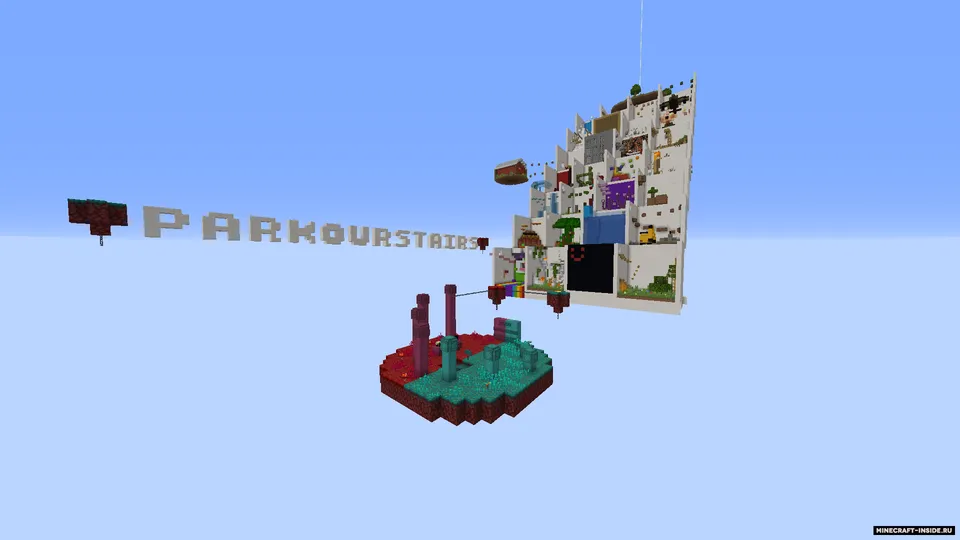 Parkour Stairs — Minecraft xarita, rasm 2