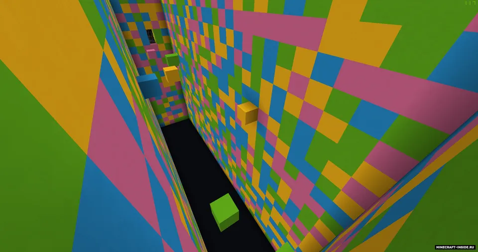 Four Sections Of Parkour — Minecraft xarita, rasm 2
