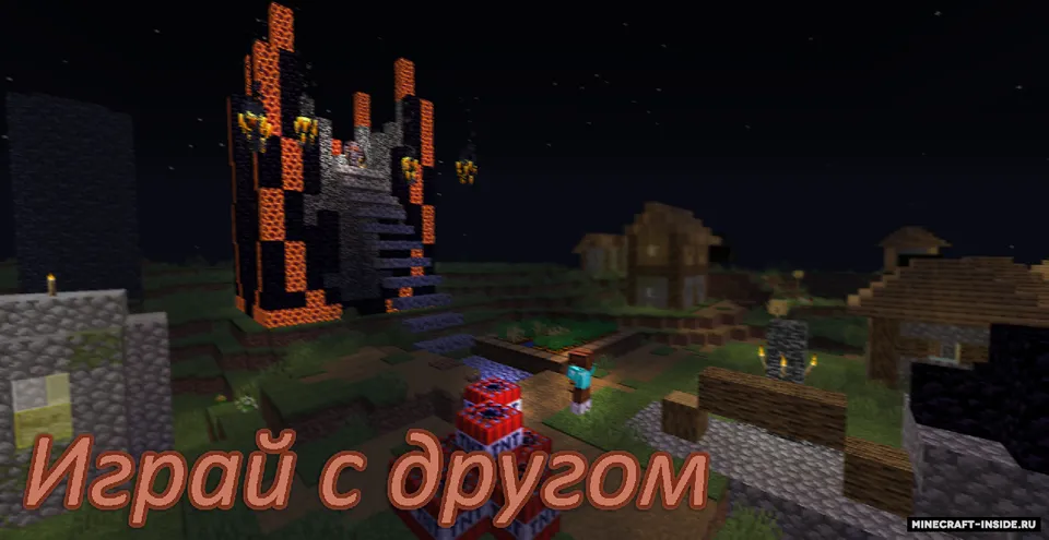 CreativeWars - Oʻyinchilar va kreativ jangi — Minecraft xarita, rasm 2