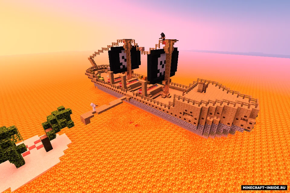 Qaroqchilar jangi: Xazinaga ochkoʻzlik — Minecraft xarita, rasm 4