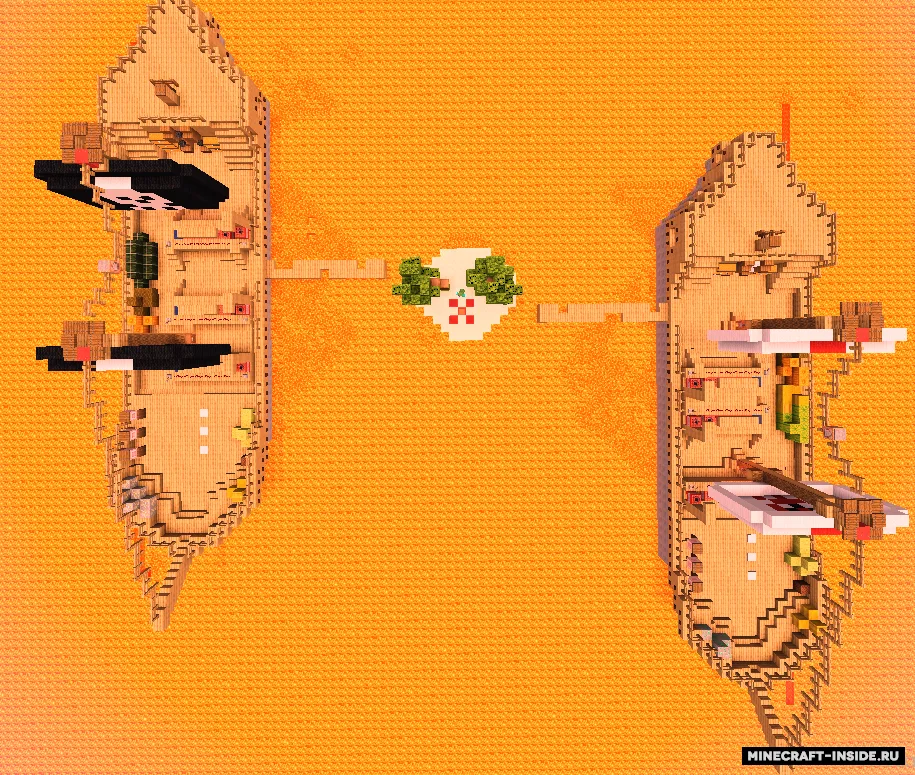 Qaroqchilar jangi: Xazinaga ochkoʻzlik — Minecraft xarita, rasm 5