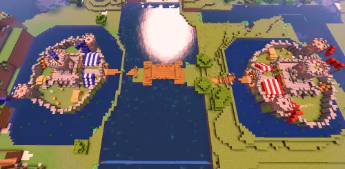 Caste Fight — Minecraft xarita, rasm 1