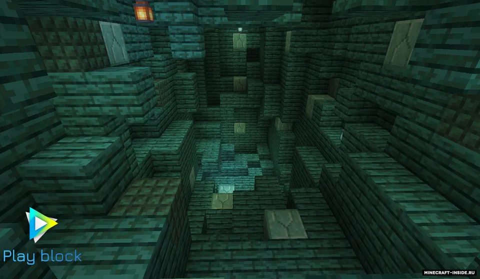 Bloklardan tugmani top — Minecraft xarita, rasm 3