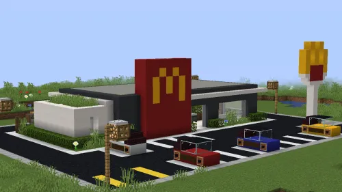 McDonald's — Minecraft xarita, rasm 1