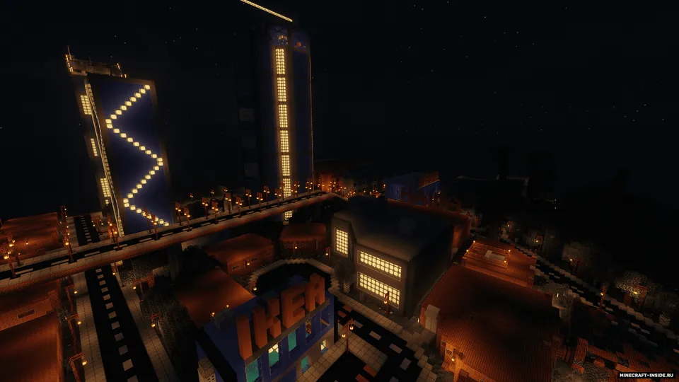 Hide and Seek: Shahar atrofi — Minecraft xarita, rasm 3