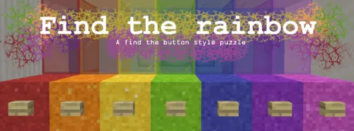Find the Rainbow — Minecraft xarita, rasm 1