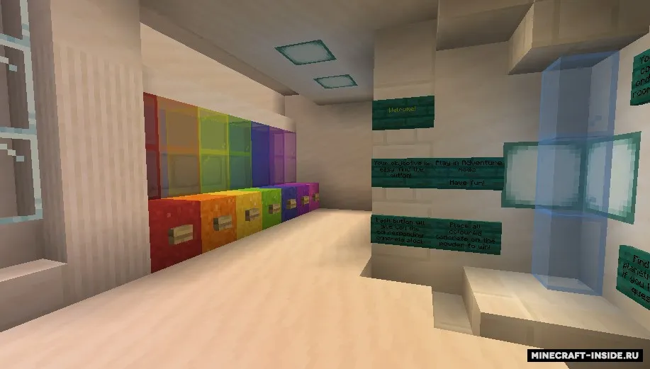 Find the Rainbow — Minecraft xarita, rasm 4