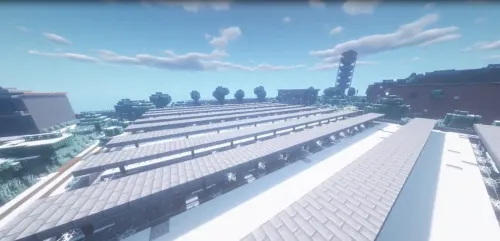 ZIF - Tashlandiq zavod — Minecraft xarita, rasm 1