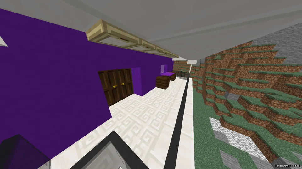 Tog'lar va o'rmon yonidagi High-Tech uy — Minecraft xarita, rasm 8