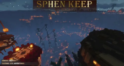 Sphen Keep — Minecraft xarita, rasm 1