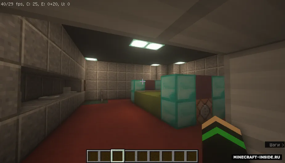Among Us: The Skeld - modlar bilan — Minecraft xarita, rasm 2