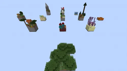 Orollarda omon qolish — Minecraft xarita, rasm 1
