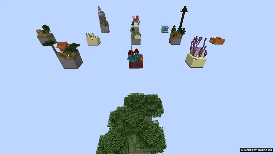 Orollarda omon qolish — Minecraft xarita, rasm 3