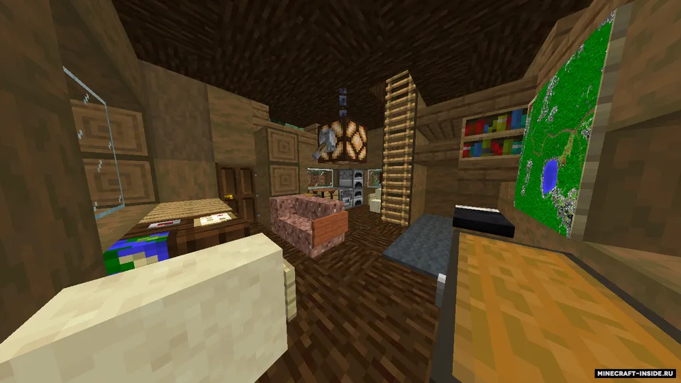 Kichik o'lkadagi uy — Minecraft xarita, rasm 4
