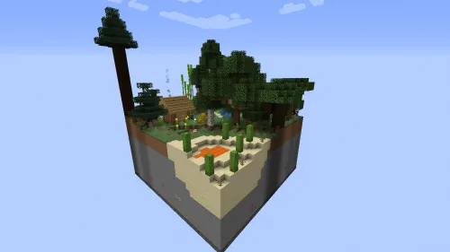 Orolcha omon qolish — Minecraft xarita, rasm 1