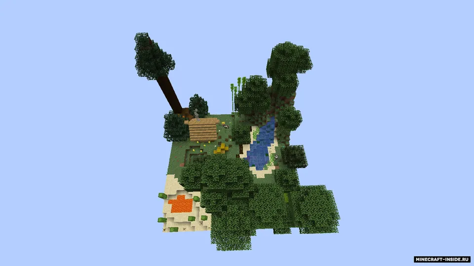 Orolcha omon qolish — Minecraft xarita, rasm 7