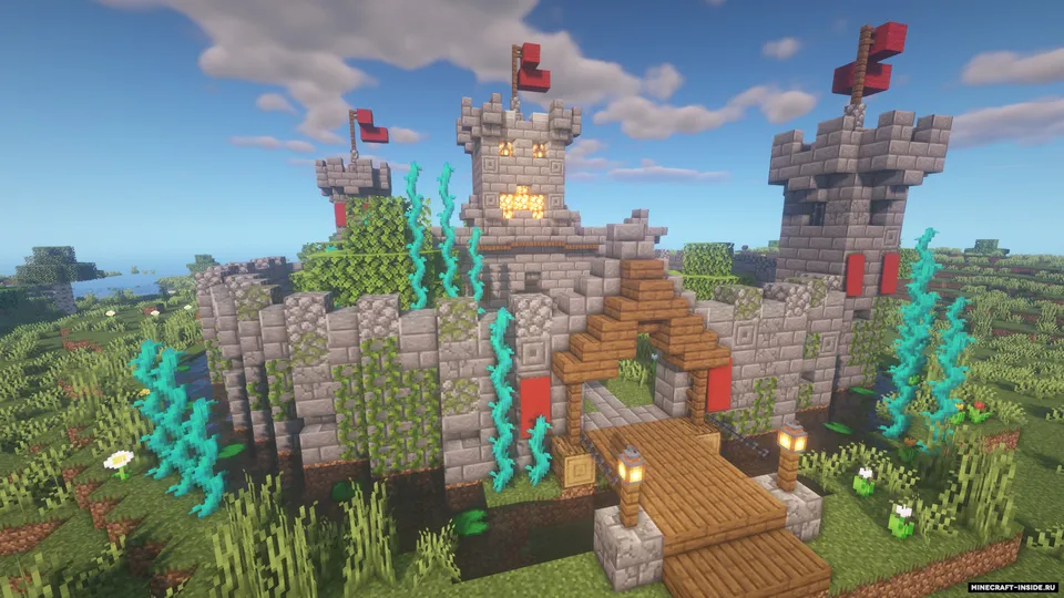 Kreeper qasri — Minecraft xarita, rasm 2