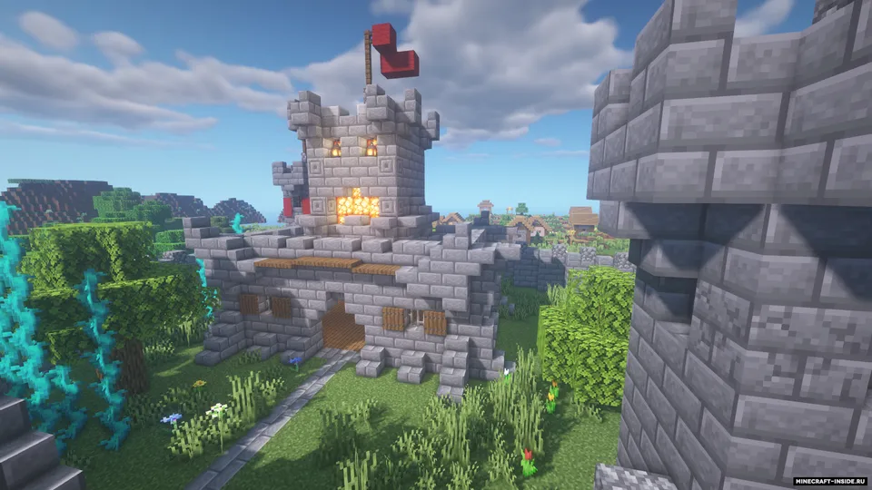 Kreeper qasri — Minecraft xarita, rasm 4