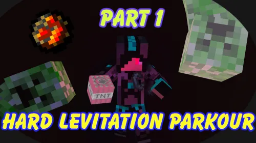 Hard Levitation Parkour: Part 1 — Minecraft xarita, rasm 1