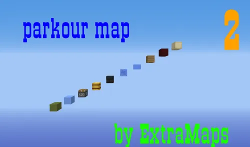 Parkour Map 2 by ExtraMaps — Minecraft xarita, rasm 1