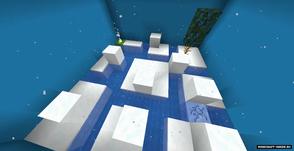 Snowball Push — Minecraft xarita, rasm 2