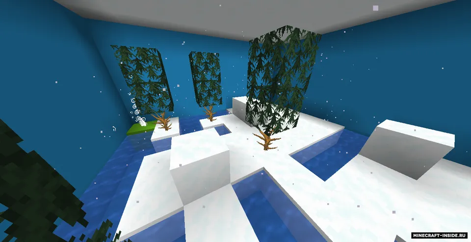 Snowball Push — Minecraft xarita, rasm 4
