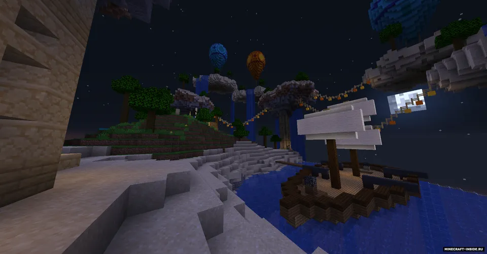Seasonal Skies — Minecraft xarita, rasm 2