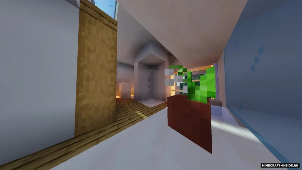 Modern House In The Mountains — Minecraft xarita, rasm 4