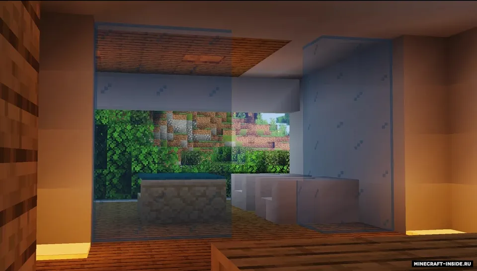 Modern House In The Mountains — Minecraft xarita, rasm 5
