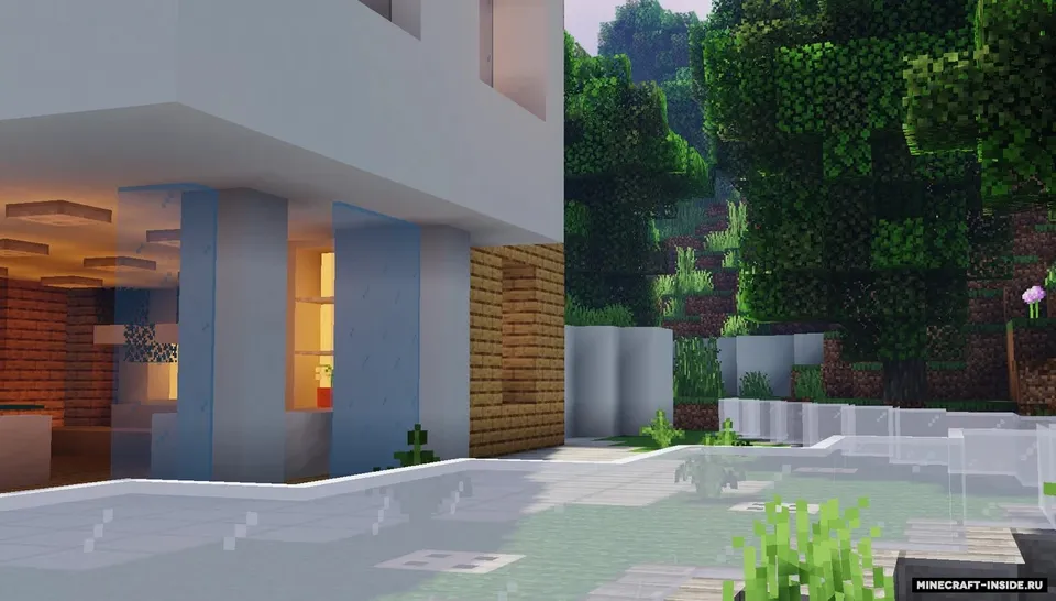 Modern House In The Mountains — Minecraft xarita, rasm 8