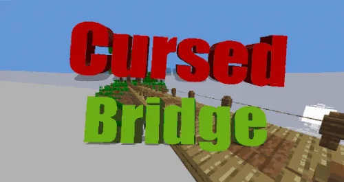 Cursed Bridge — Minecraft xarita, rasm 1