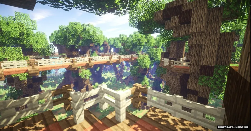 Tree Maze — Minecraft xarita, rasm 2