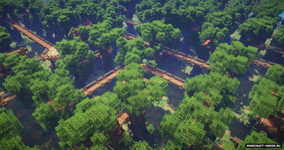 Tree Maze — Minecraft xarita, rasm 4