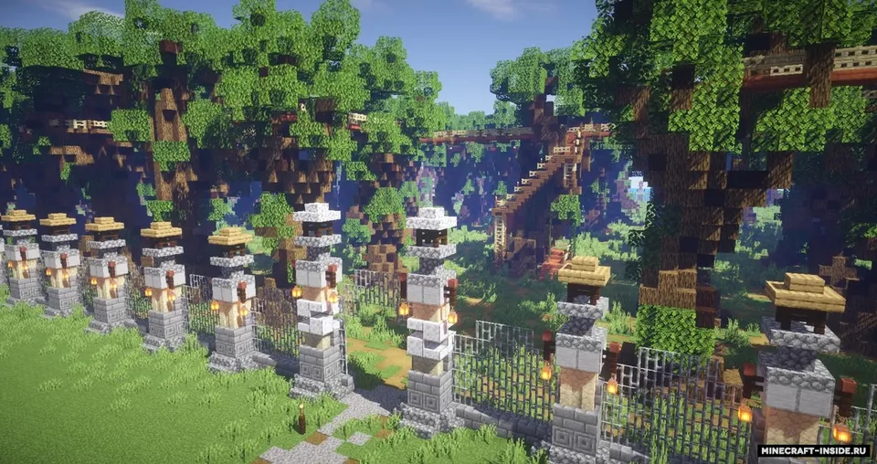 Tree Maze — Minecraft xarita, rasm 6