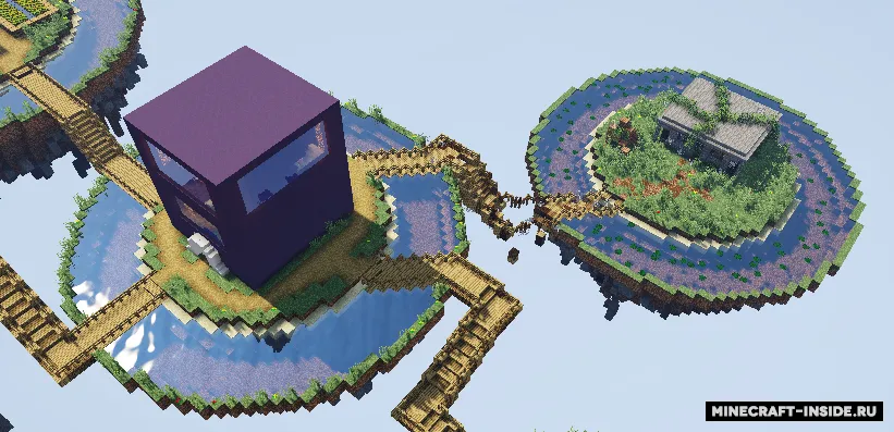 Flying Village — Minecraft xarita, rasm 3