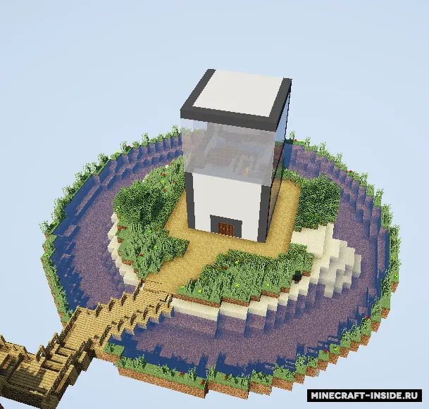 Flying Village — Minecraft xarita, rasm 4