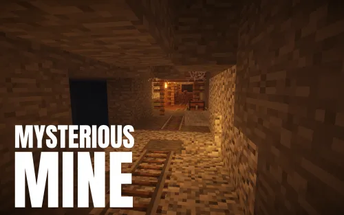Mysterious Mine — Minecraft xarita, rasm 1