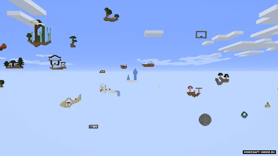 2D SkyBlock — Minecraft xarita, rasm 3