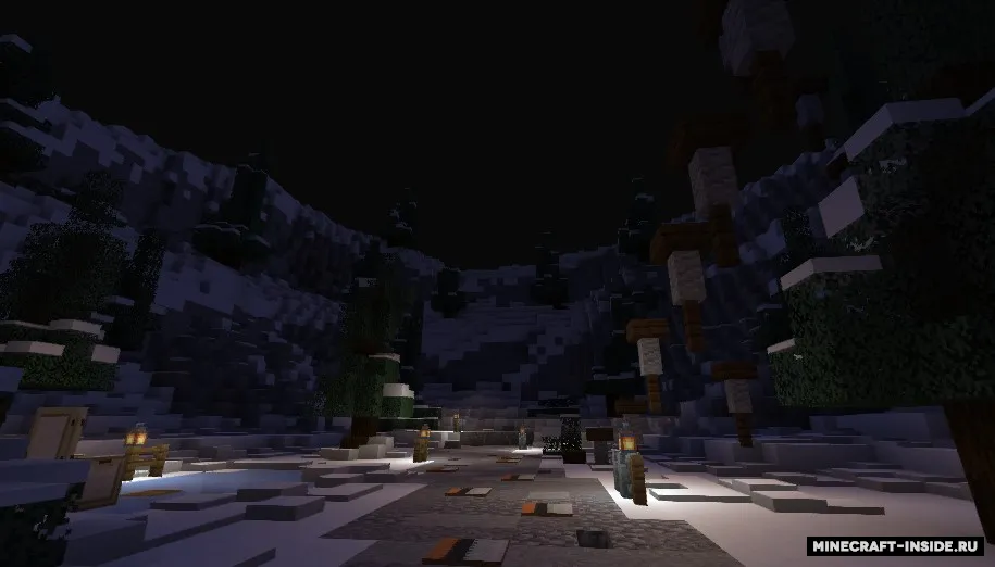 Snow Dodge — Minecraft xarita, rasm 2